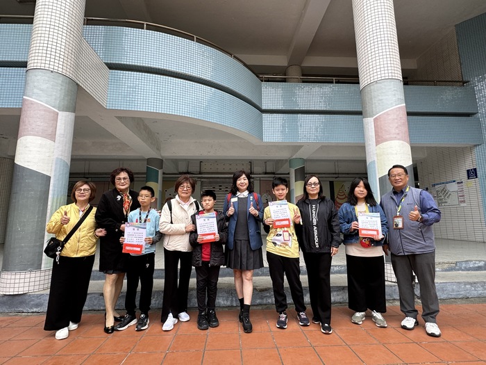 國際獅子會和平海報校內初選頒獎～圖片